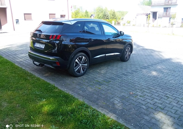 Peugeot 3008 cena 95900 przebieg: 42000, rok produkcji 2020 z Żmigród małe 121